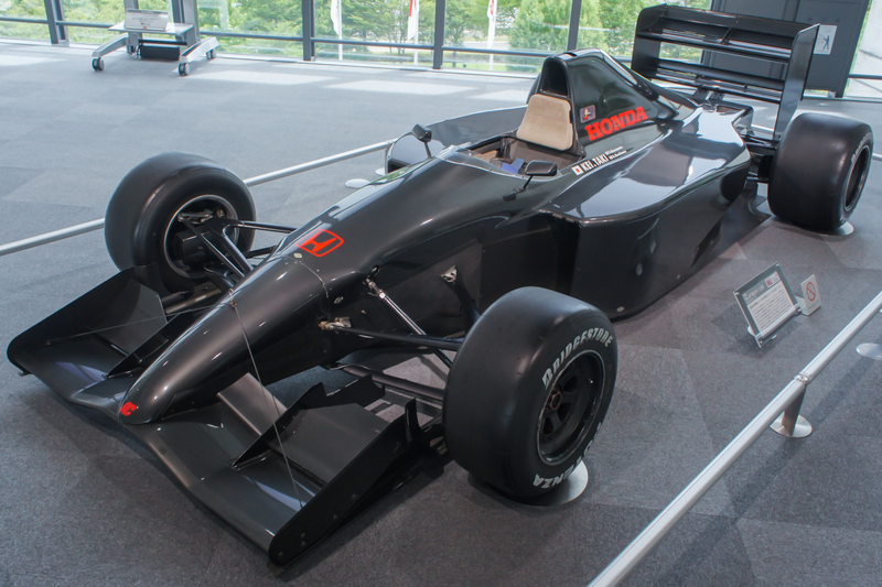 The RC100 on display in 2012 in Honda’s Collection Hall at Motegi. Photo Credit: Morio on Wikimedia